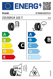 4x Pirelli Scorpion Winter AO (+) S-I FSL Elect 3PMSF DOT21 255/50 R19 103T W... - Bild 3 von 3