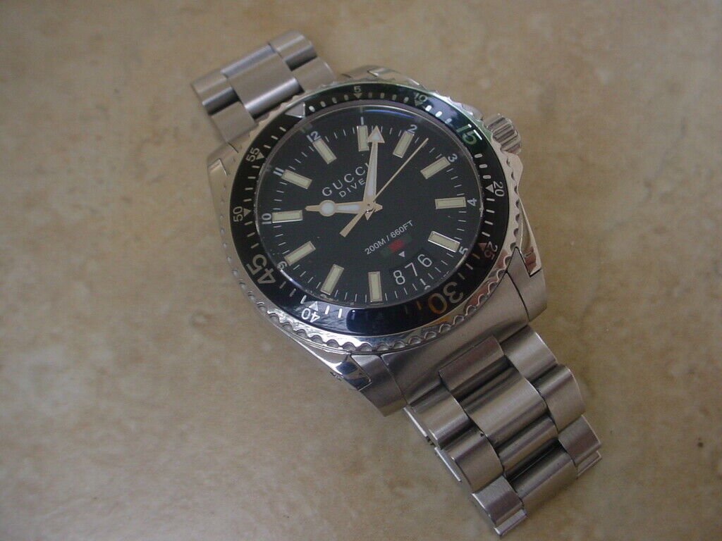 Gucci Diver 200M/660FT, Stainless Steel Case, Original Gucci Diver 200M/660FT, Stainless Steel Case, Original