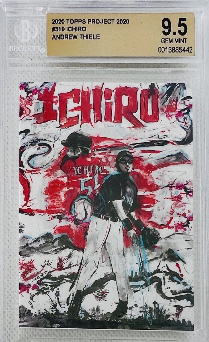 Topps Project 2020 Ichiro Suzuki #319 Andrew Thiele BGS 9.5 💎 Low