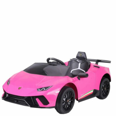 Auto Macchina elettrica per bambine Lamborghini Huracan 12V rosa