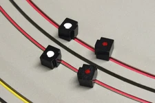 Viper Pro-10™ Tyco 440x2 HO Slot Car Traction Magnets -  2 Pairs - NEW Design 