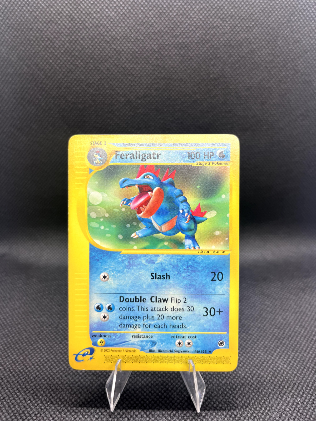 Pokemon TCG- Feraligatr - 46/165 - 2002 Expedition