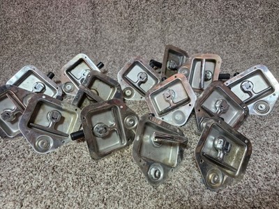 Stainless T Handle Truck Tool Box Lock Box Latch Lot Of (14)