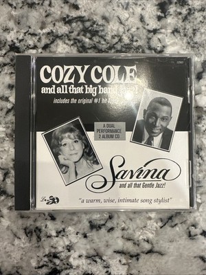 Cozy Cole & All That Big Band Jazz & Savina & All That Gentle Jazz (CD, 2000)