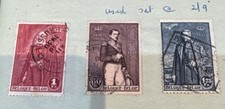 Belgium stamps. 1930 Centenary of Independence used  SG 565 - 567 (AS150)