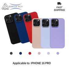Heavy-Duty Silicone Case for iPhone 16 Pro Case 6.3" Military Drop Protection