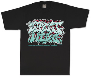 T-Shirt Uomo Streetwise Flaks G's – Maglietta Urban Streetwear In Cotone 100% (Nera, Taglie L-4XL)