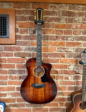 Taylor 264ce-K DLX Deluxe 12-String Grand Auditorium Koa Acoustic-Elec w/Case