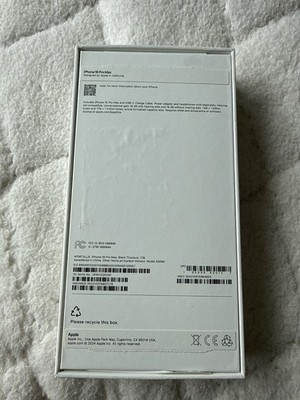 Apple IPhone 16 pro max. BOX ONLY!