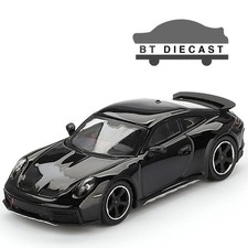 MINI GT PORSCHE 911 DAKAR 1/64 DIECAST MODEL CAR ICE BLACK MGT00958