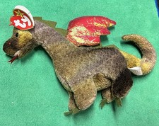 Ty Scorch the Dragon Plush Toy Beanie Baby, Good Condition