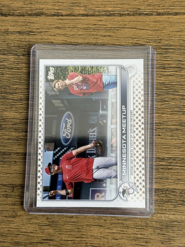 2022 Topps Series 1 Shohei Ohtani Minnesota Meetup Gold Star Parallel #122