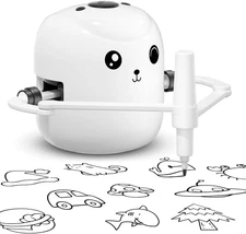 Drawing Robot for Kids, Montessori Painting Learning Toys, Voice Interactive Edu
