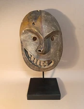  Cabinet De Curiosites: Mask, Yupik, Alaska, Eskimo. Inuit 