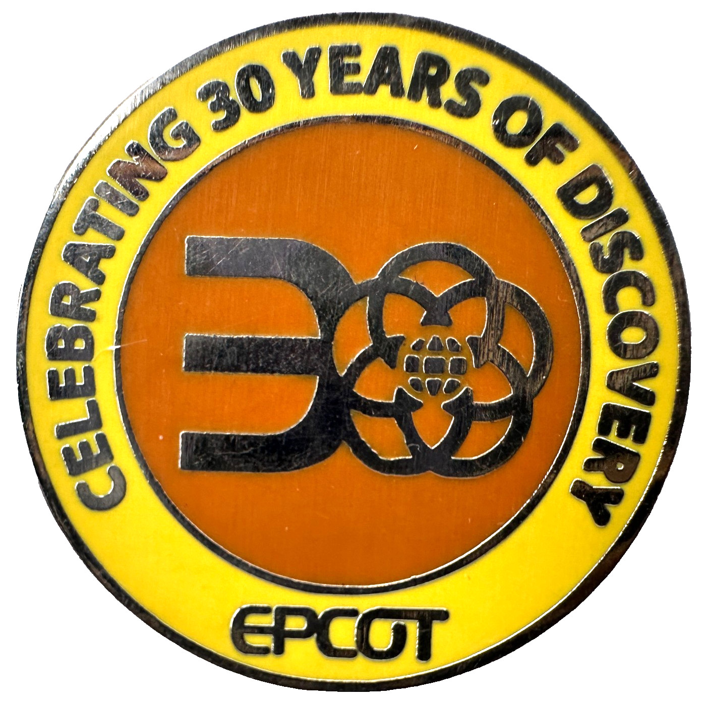 Disney Pin Celebrating 30 Years of Discovery EPCOT Hidden Mickey 2012 PP 92955