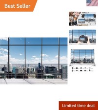 Lightweight 7x5ft Window Background for Stunning Video Calls and Parties