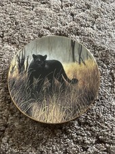 "Powerful Presence"-1991 por Charles Frace-Plate #2292A-World's Magnificent Cats