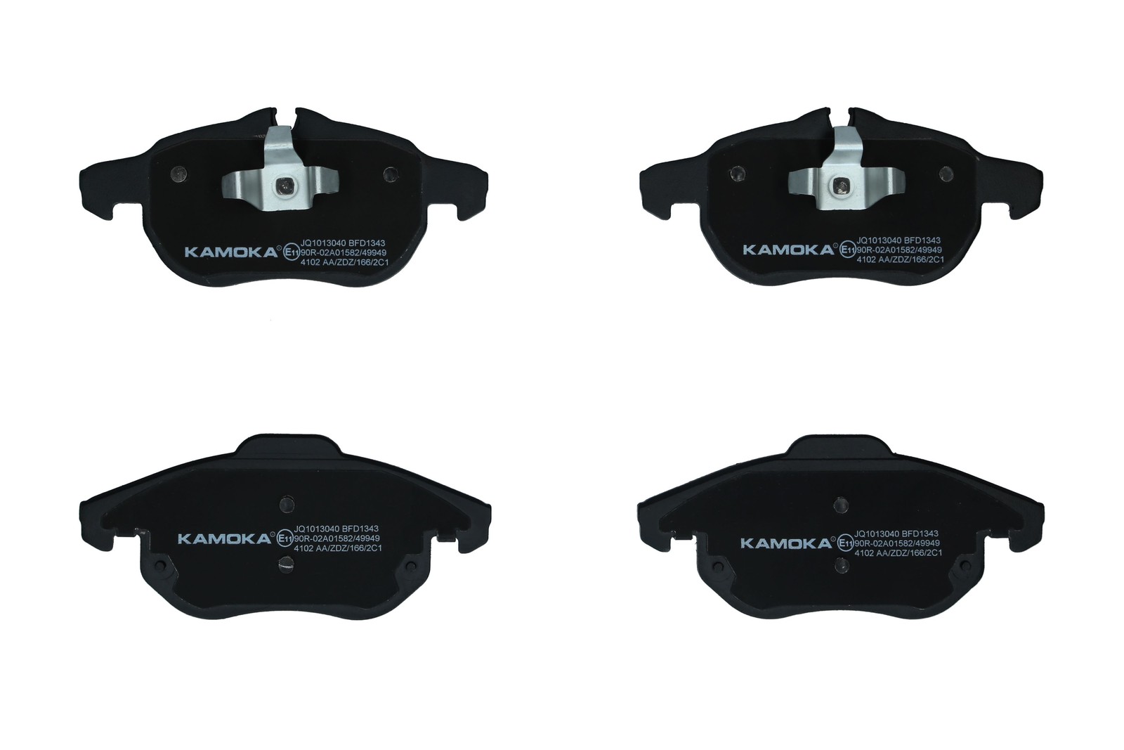 2x ✅Fits KAMOKA UK�ADY HAMULCOWE JQ1013040 HAM PADS. FRONT 1.8,2.0DT ⭐UK Seller⭐