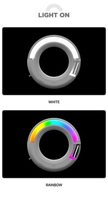 ITZY OFFICIAL LIGHT RING VER 2 / LIGHT RING V2 TWINZY CUSTOM HEAD