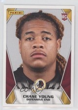 2020 Panini NFL Sticker & Card Collection Chase Young #88 Rookie RC 4r7. rookie card picture