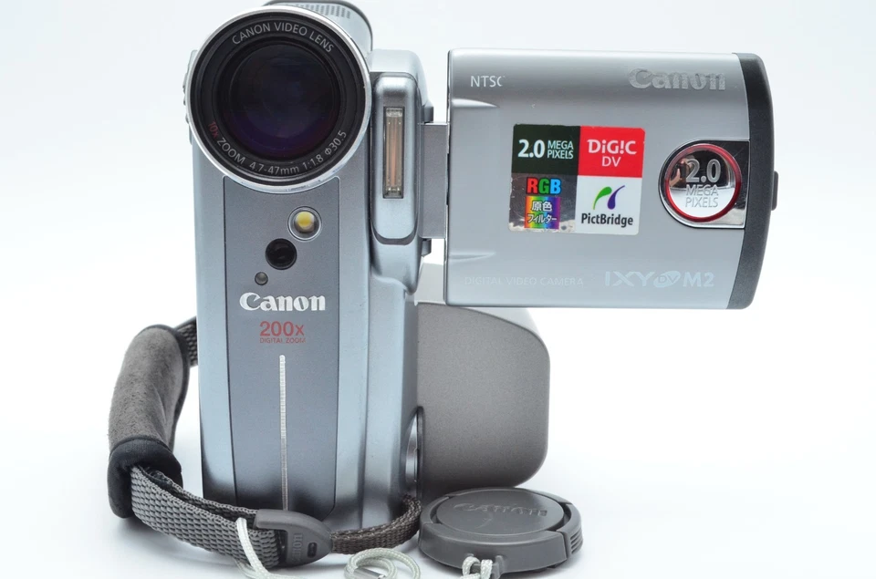 [Excellent] Canon DM-IXY DV M2 MiniDV Digital Camcorder w/ Box Japan Tested - Image 4 of 4