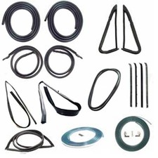 Precision Parts Complete Weatherstrip Kit Chevy C10 85-87 W Chrome Lock Stri... Precision Parts Complete Weatherstrip Kit Chevy C10 85-87 W Chrome Lock Stri...