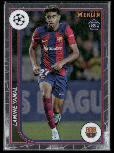 Lamine Yamal 2023-24 Merlin #27 Rookie RC Spain 2247