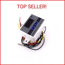 HiLetgo DC 12V 10A Digital LED Temperature Controller XH-W3001 Mini Thermostat -