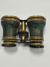 Vintage Lemaire F1 F.T. Paris Opera Glasses Binoculars W/ Case
