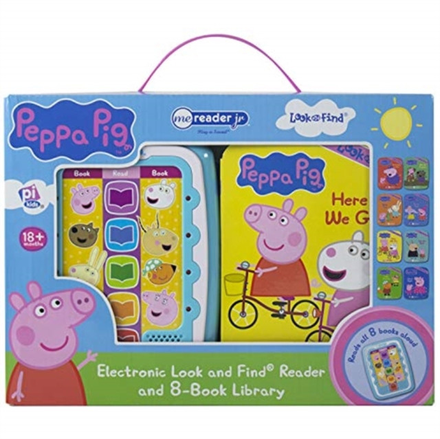 Peppa Pig: Me Reader Jr Electronic Look and Find Reader and 8-Book Library