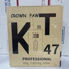 Crown Paw Professional Dog Training Collar ( Sealed New )