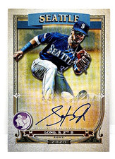 SHED LONG /99 AUTO ~ 2018 TOPPS GYPSY QUEEN AUTOGRAPH GQA-SL ~ MARINERS
