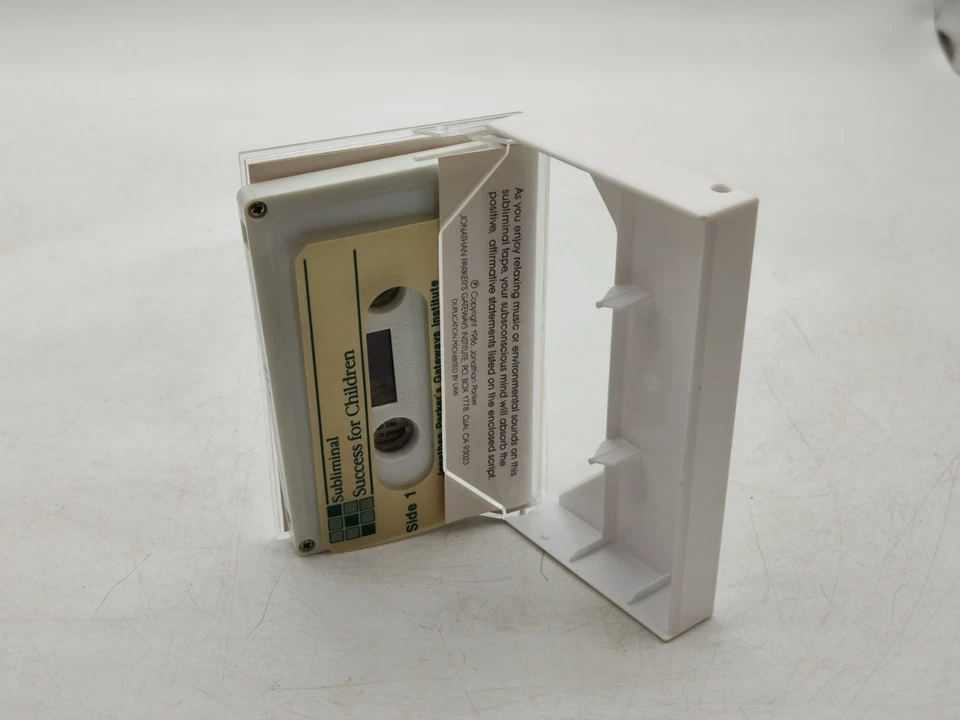 Jonathan Parker-Subliminal Audio-Easy Listening-Success For Children-Cassette'86 - Imagem 2 de 3