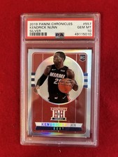 2019-20 Panini Chronicles - Hometown Heroes Optic Prizm Kendrick Nunn #557 NBA