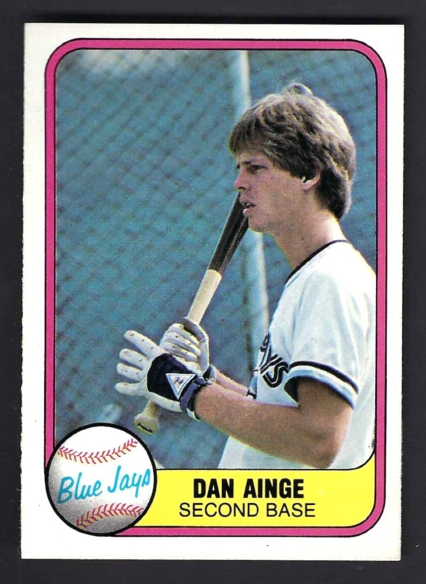 1981 Fleer #418 Danny Ainge RC NRMT/MINT