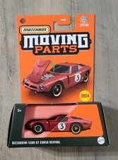 Bizzarrini 5300 Gt Corsa Revival Matchbox Moving Parts Red Nip 164 Scale