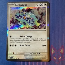 Surging Sparks - quasi nuovo - Terapagos 161/191 - Holo - inglese (venditore USA