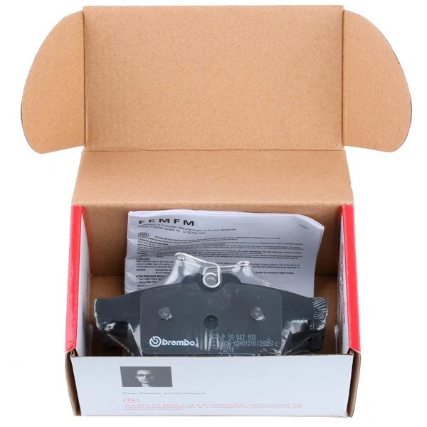 BREMBO P 59 042 Juego de pastillas de freno Trasero para OPEL Vectra C GTS (Z02) - Imagen 4 de 4