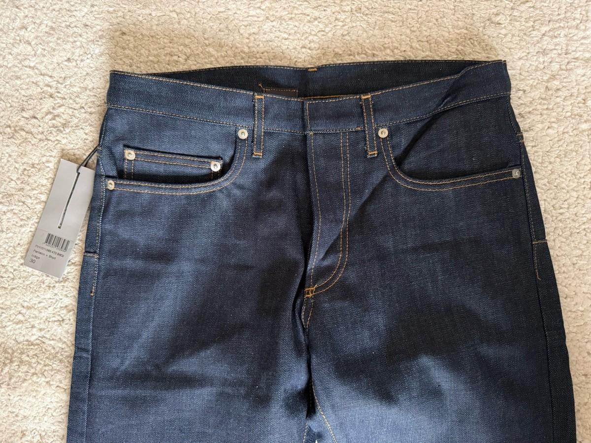 Dior Hedi Slimane Raw Blue Denim Jeans | eBay