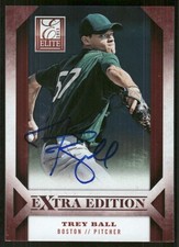 2013 Panini TREY BALL Signed Card autograph auto RED SOX