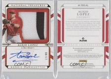 2022 Panini National Treasures Gold /49 Alejo Lopez #RSS-AL Auto RC