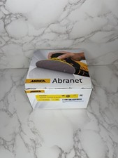 Mirka Abranet Sanding Discs P 80 Grit 150mm 6 In Box Of 50 Mirka Abranet Sanding Discs P 80 Grit 150mm 6 In Box Of 50