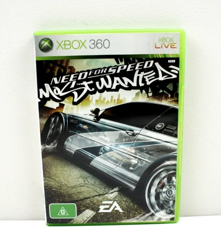 Need For Speed Most Wanted Microsoft Xbox 360 Game Complete With Manual Rare