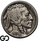 1925-S Buffalo Nickel, Scarcer San Francisco Issue