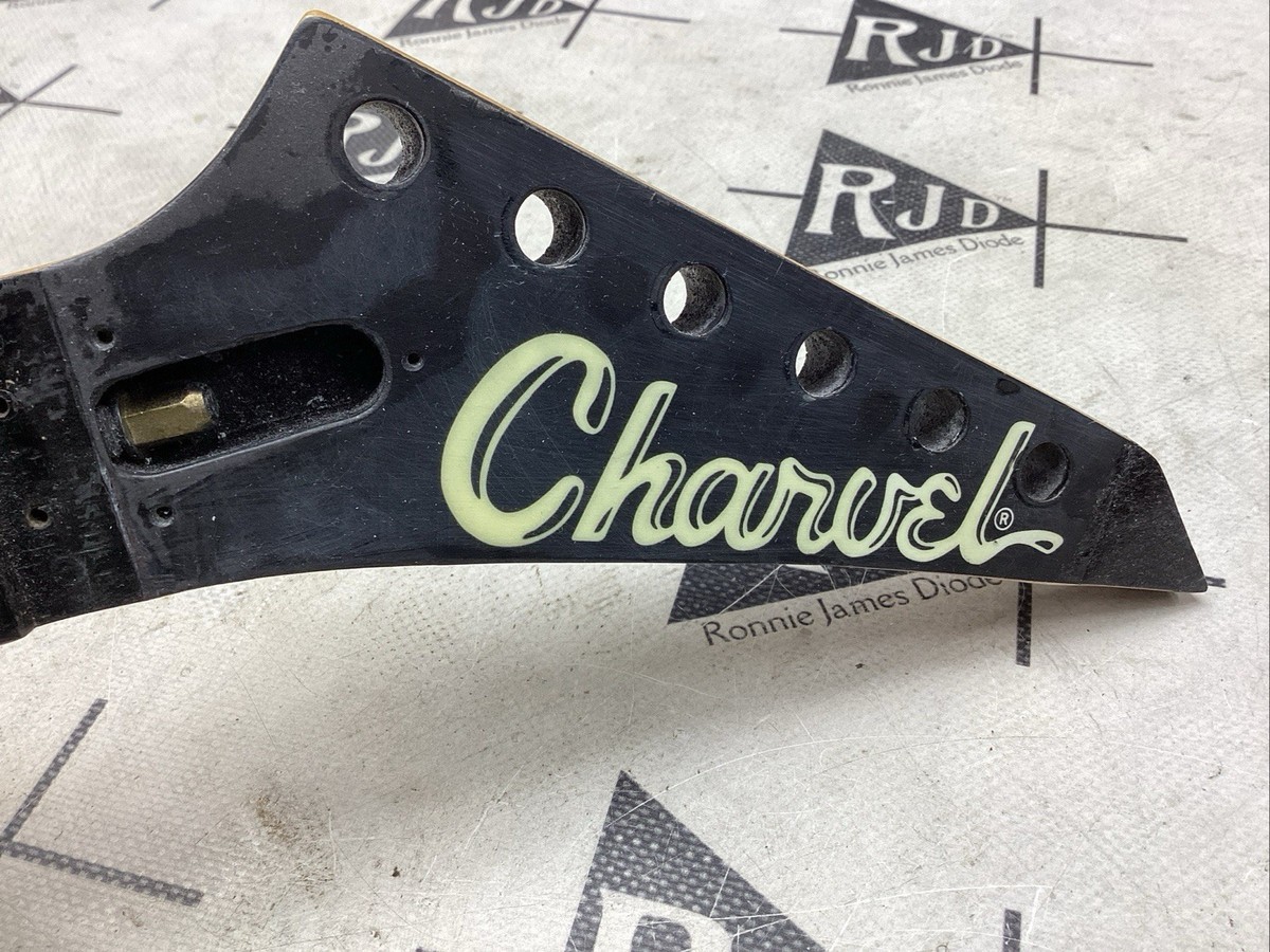 80's Charvel Japan Toothpaste Logo 375 Deluxe Dinky Guitar Neck | eBay