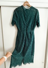 Lulus A Fine Romance Black Lace Sheath Dress Size Xl