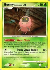 Burmy Trash Cloak 80/132 Common Secret Wonders Pokemon Lightly Played