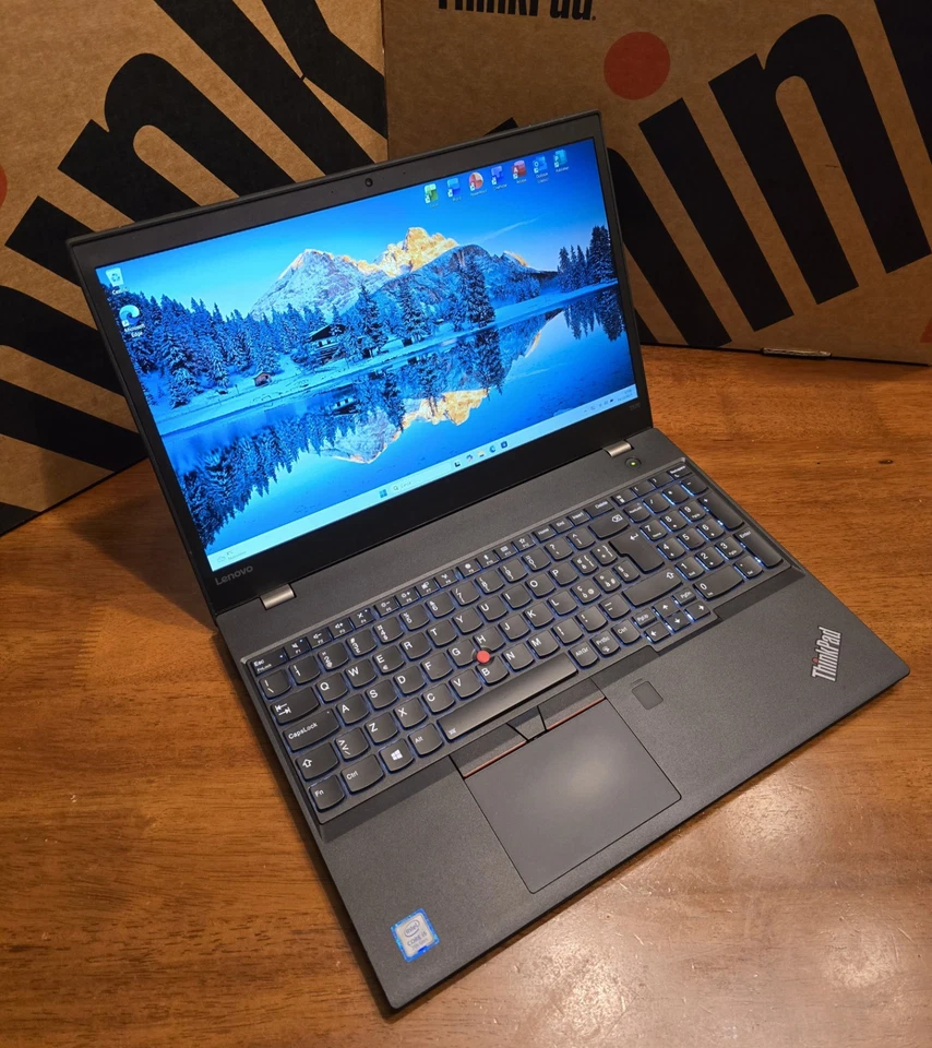 🔴Lenovo Thinkpad T570 i5-7200U 8gb RAM-256SSD 15,6"  Office 🔴 - Immagine 2 di 4