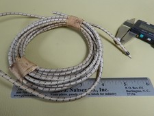 Vintage Cloth Covered Wire Coil 18 ga? Strand...