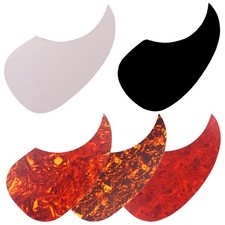 Guitar Guard Guitar Pickguard PVC Water Drop Shape Folk Guitar Pickguar